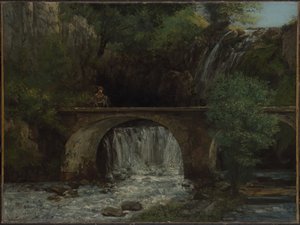 De Grote Brug door Gustave Courbet
